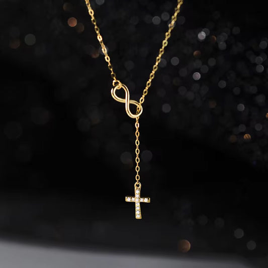 Serene Cross Necklace