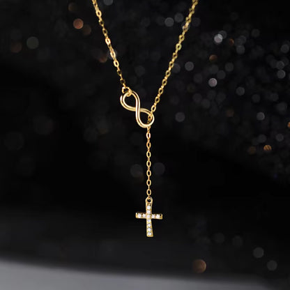 Serene Cross Necklace